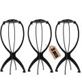Wig Stand 3 packs Collapsible wig Stands