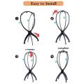 Wig Stand Collapsible Travel wig stand for wigs and hats (wig and hat not included)