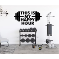 Gym Wall Art -This is My Happy Hour