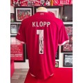 Jurgen Klopp Signed Liverpool Shirt