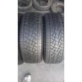 255/60/18 Pirelli Scorpoin ATR. Tyres have 80% life