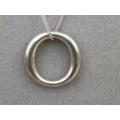 Charming solid sterling silver necklace - weight 6.31 g.