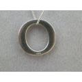 Charming solid sterling silver necklace - weight 6.31 g.