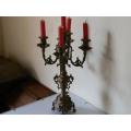 Magnificent vintage solid brass candlestick, in excellent condition. (2)