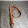 Vintage Genuine Leather Whip