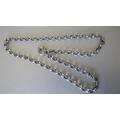 Heavy Sterling Silver Italian Belcher Neck Chain with Signoretti Clasp - weight 27.5 g