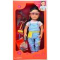 Our Generation Pro 18inch Doll Woodworker Ananda