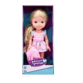 Forever Friends 14 Inch Doll (35.5 cm) Pink Dress With Backpack