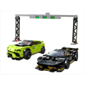 LEGO 76899 Lamborghini Urus ST-X & Lamborghini Huracán Super Trofeo EVO(Discontinued by Manufacture)