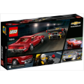 LEGO 76903 Speed Champions Chevrolet Corvette C8.R Race Car & 1969 Chevrolet Corvette(Discontinued)