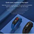 Bluetooth Fitness Smart Watch (Navy Blue)