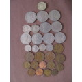 BRITISH COINS FROM 1 POUND TO HALF PENNY