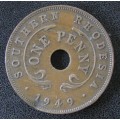 SOUTHERN RHODESIA PENNY 1949