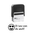 Colop C20 Self Inking Rubber Stamp - Ek Hou Van Die Werk