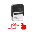 Colop C20 Self Inking Rubber Stamp - Voltooi Met Hulp
