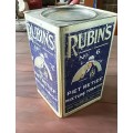 Vintage Rubin's Piet Retief Tobacco Tin