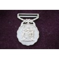20 years service Silver Medal