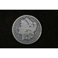 American 1901 Silver Morgan Dollar