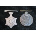 SA Police Star for Merit and 10 year service medal to same person
