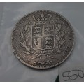 Great Britain Crown KM# 741 1845