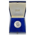 South African College High School Cape Town Medallion in sterling silverf