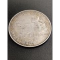 1910 1 Escudo Portuguese coin .835 silver mintage 1 million