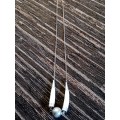 Sterling silver necklace 33.9 cm