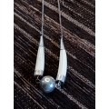 Sterling silver necklace 33.9 cm