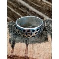 Ladies ring sterling silver Size P