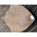 Large S.A.I. Bokkop on wooden shield