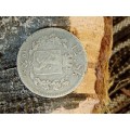 12 Skilling Oscar 1853 coin