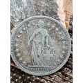 1914 Swiss 1 Franc