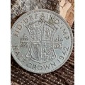 1942 UK 1/2 crown