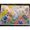 Israel stamps all different superb quality 50