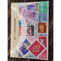 100 versch duetschland stamps