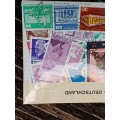 100 versch duetschland stamps