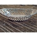 1908 sterling silver chester basket lenght 140mm width 73mm height 35mm