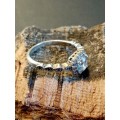 Sterling silver ring Size I.5