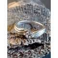 Sterling silver ring Size L