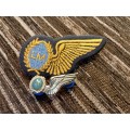 LM Airforce halfwing gold cloth and metal