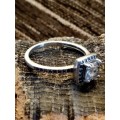 Sterling silver ring size Q