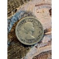 Rhodesia and Nyasaland 1955 threepence