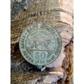 East Africa 50 cents 1924