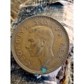 South Africa 1950 1 penny