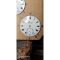 New old stock pocket watch/trench watch dials 44mm