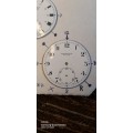 New old stock pocket watch/trench watch dials 43mm cracked on dial