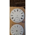 New old stock pocket watch/trench watch dials 36mm