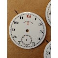 New old stock pocket watch/trench watch dials 30mm