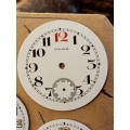 New old stock pocket watch/trench watch dials 34mm