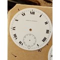 New old stock pocket watch/trench watch dials 43mm